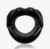 Silicone mouth shape Mouth plug bound flirting toy adult alternative temperament and interest articles for use oral sex apparatus