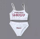 Daddy Bra and Panty set