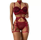 Red Lingerie Set