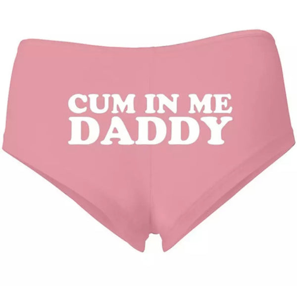 Cum in me Daddy Panty