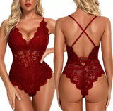 Sissy Lace Bodysuit