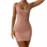 Sexy Latex Bodycon dress